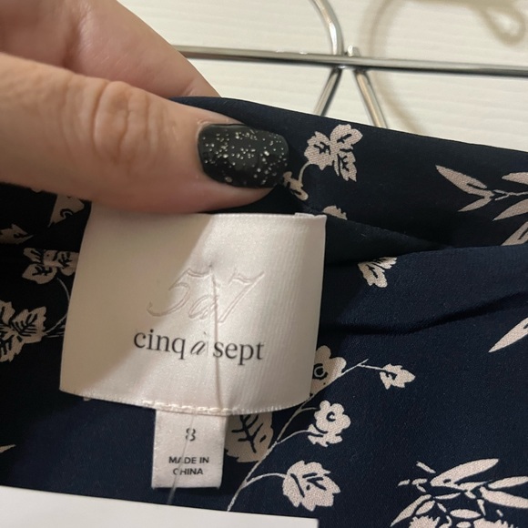 Cinq a sept Silk Skirt Size 8 - Picture 2 of 4